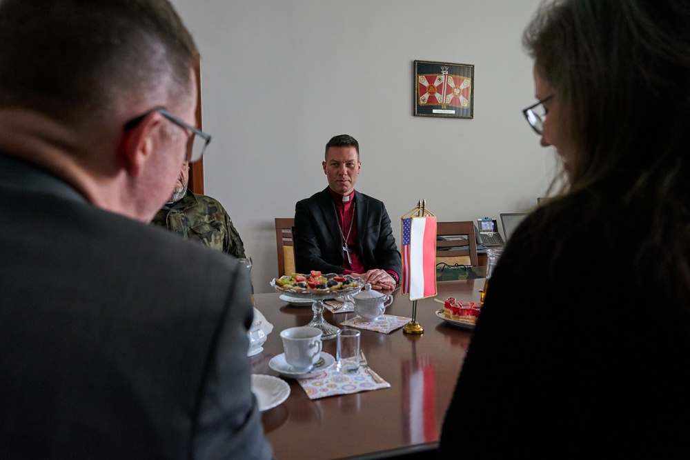 U.S. Army Chaplains Meet With Polish Counterparts