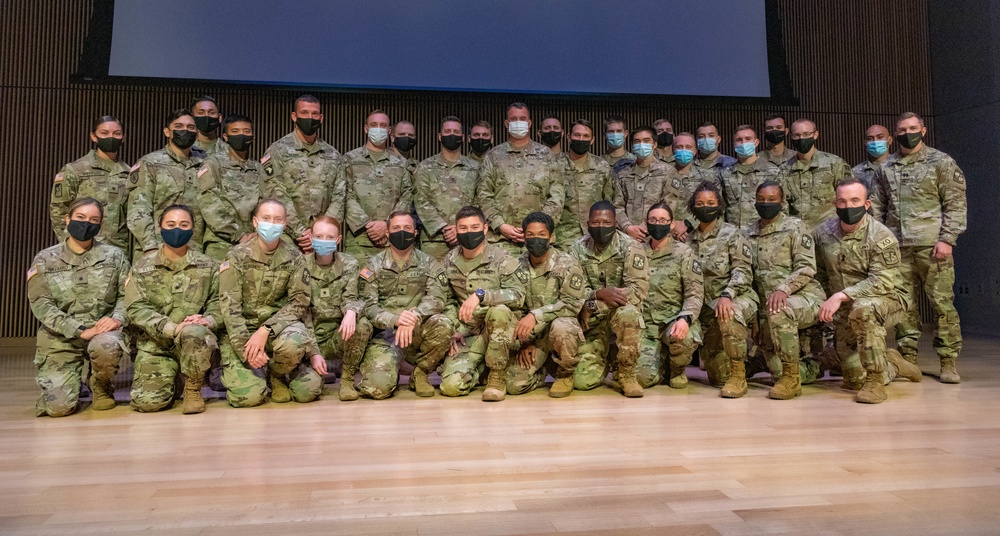 Brigadier General Eric Strong visits UCCS ROTC Cadets