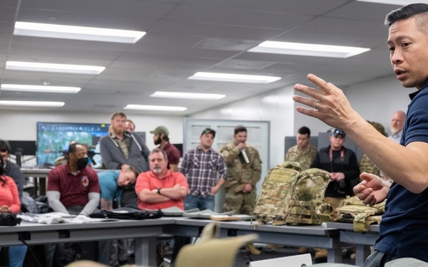 PEO Soldier Personnel Discusses MSV During USASOC Gear Comparison Event