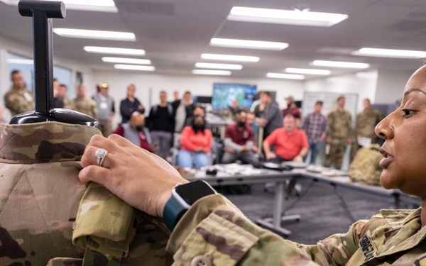 MSV Displayed to USASOC During Gear Comparison