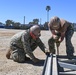 US Navy Seabees with Naval Mobile Construction Battalion 5 build a Mabey Johnson Bridge