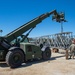 US Navy Seabees with Naval Mobile Construction Battalion 5 build a Mabey Johnson Bridge