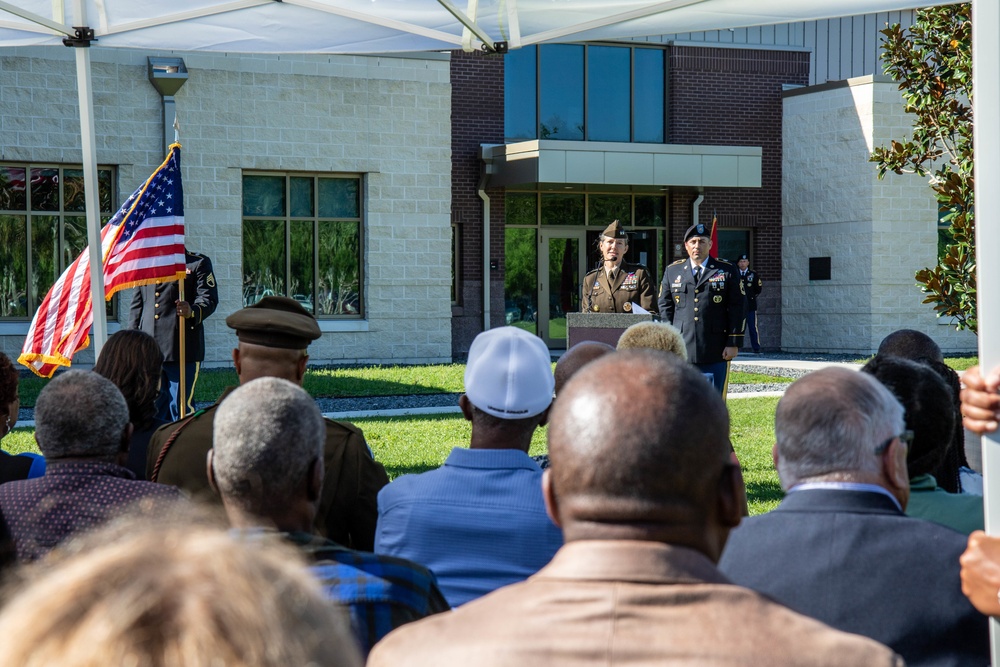 Sgt. 1st Class Alwyn C. Cashe U.S. Army Reserve Center rededicated to change plaque from the Silver Star to the Medal of Honor