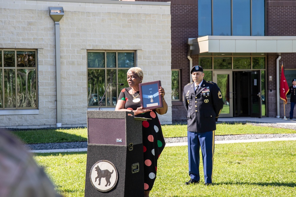 Sgt. 1st Class Alwyn C. Cashe U.S. Army Reserve Center rededicated to change plaque from the Silver Star to the Medal of Honor