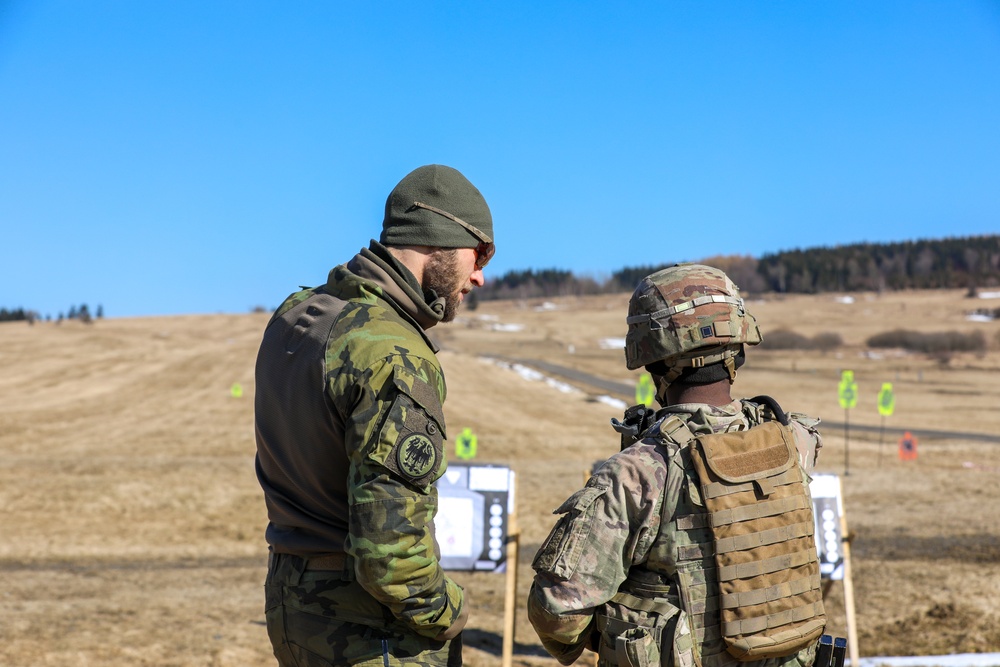 U.S. and Czech Soldiers Participate in a Cultural Day Hosted by the Czech Army