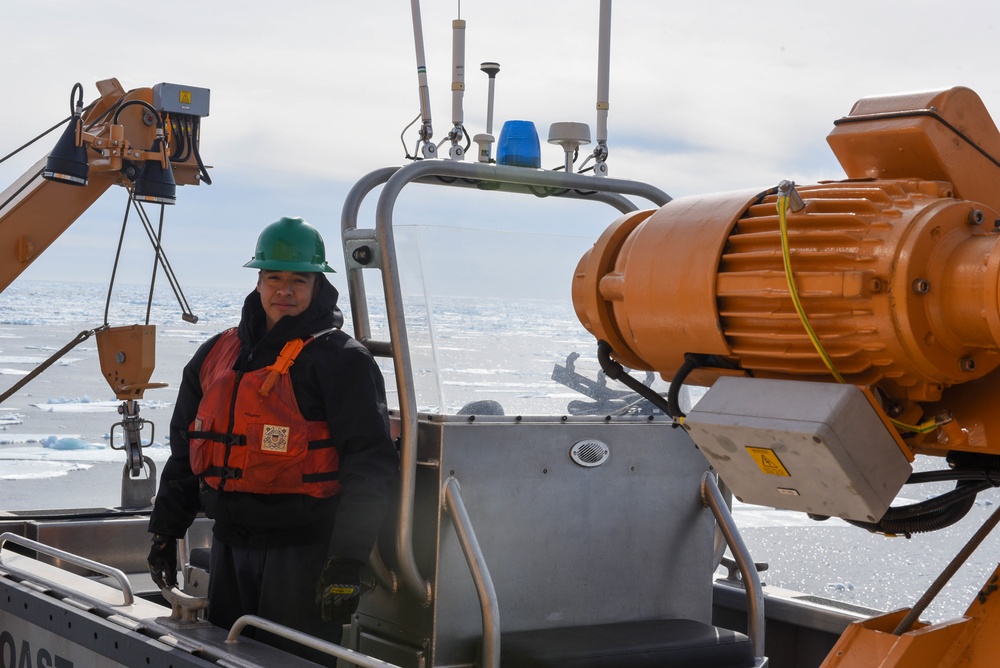 USCGC Spar Homebound Transit