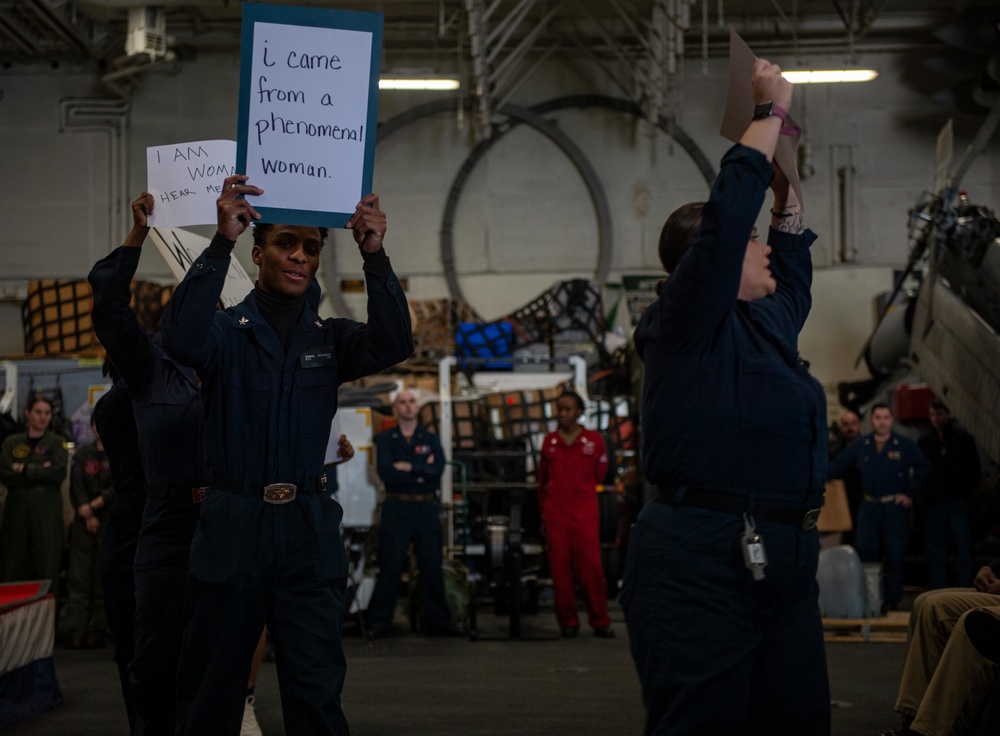 The Harry S. Truman Carrier Strike Group is on a scheduled deployment in the U.S. Sixth Fleet area of operations in support of naval operations to maintain maritime stability and security.