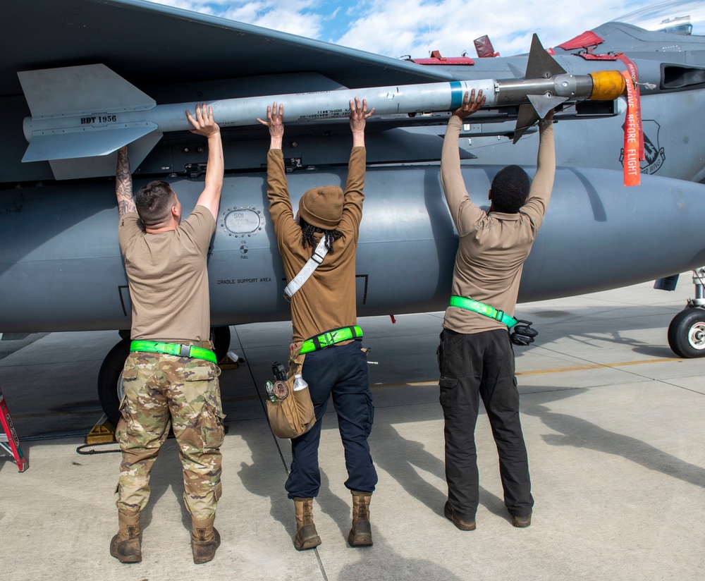 SJAFB competes in the annual Load Crew Competition.