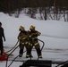 U.S. Marine Corps Firefighters train with Norwegian Firefighters