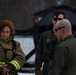 U.S. Marine Corps Firefighters train with Norwegian Firefighters