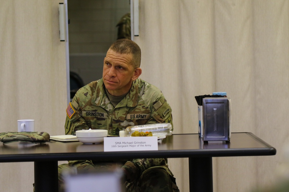 SMA Grinston visits 2nd Armored Brigade Combat Team