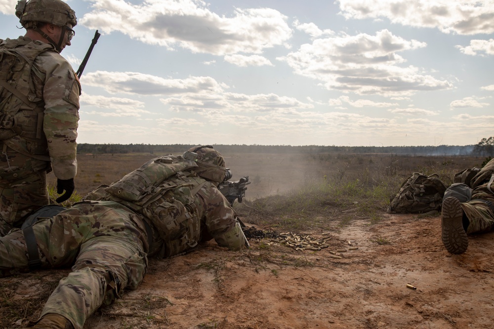 U.S. Army 3rd Infantry Division conducts combined arms live fire exercise