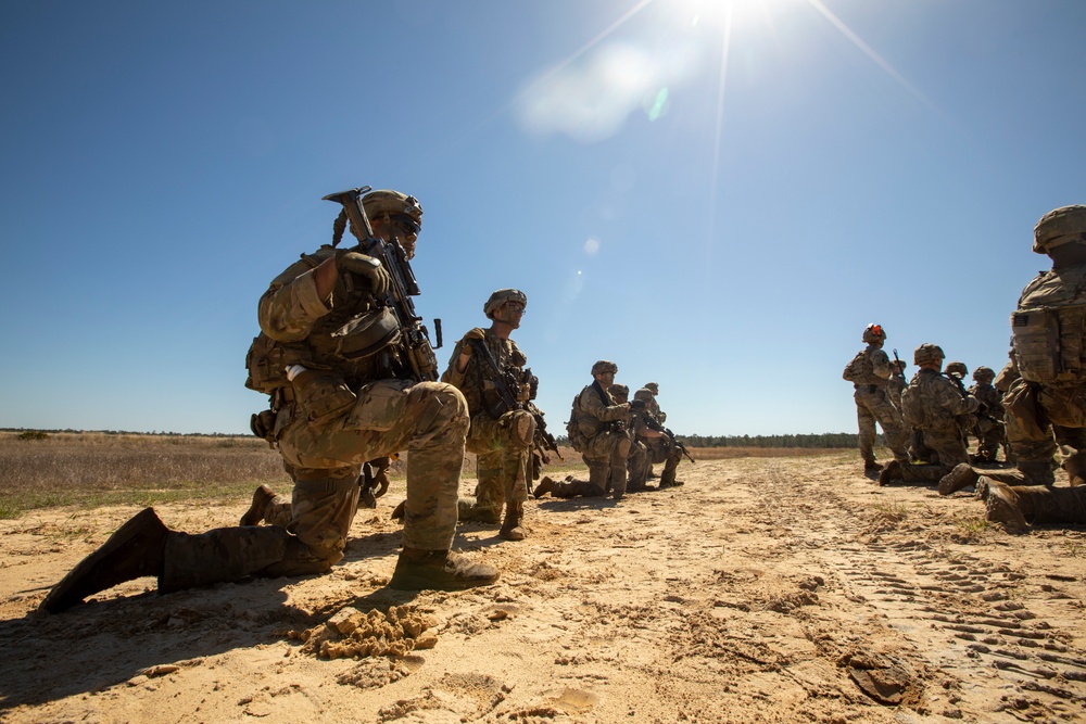 U.S. Army 3rd Infantry Division conducts combined arms live fire exercise