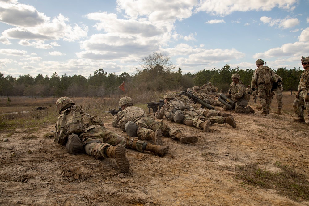 U.S. Army 3rd Infantry Division conducts combined arms live fire exercise