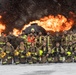 U.S. Marine Corps firefighters train with Norwegian Firefighters