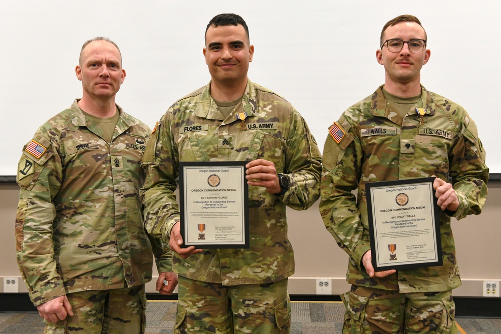 Oregon National Guard 2022 Best Warrior Competition