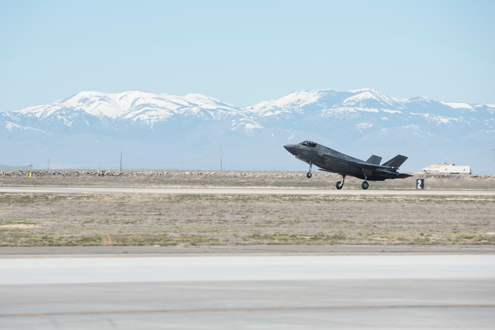 Marine Fighter Attack Training Squadron 501 trains at Mountain Home Air Force Base