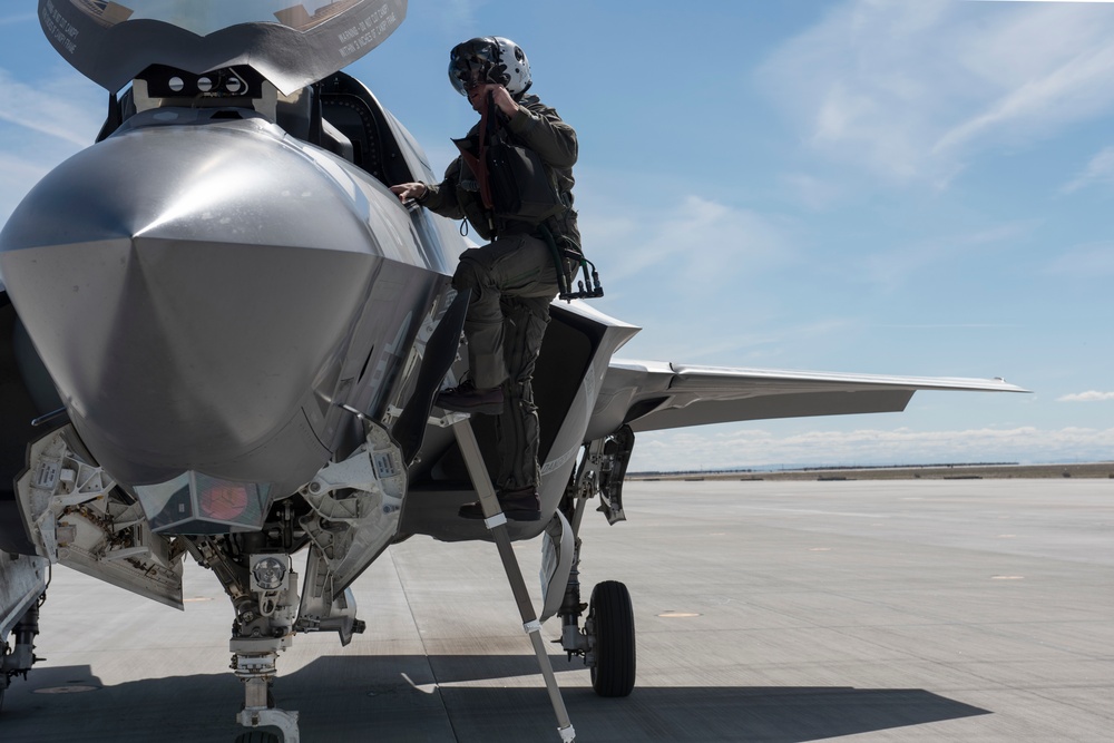 Marine Fighter Attack Training Squadron 501 trains at Mountain Home Air Force Base