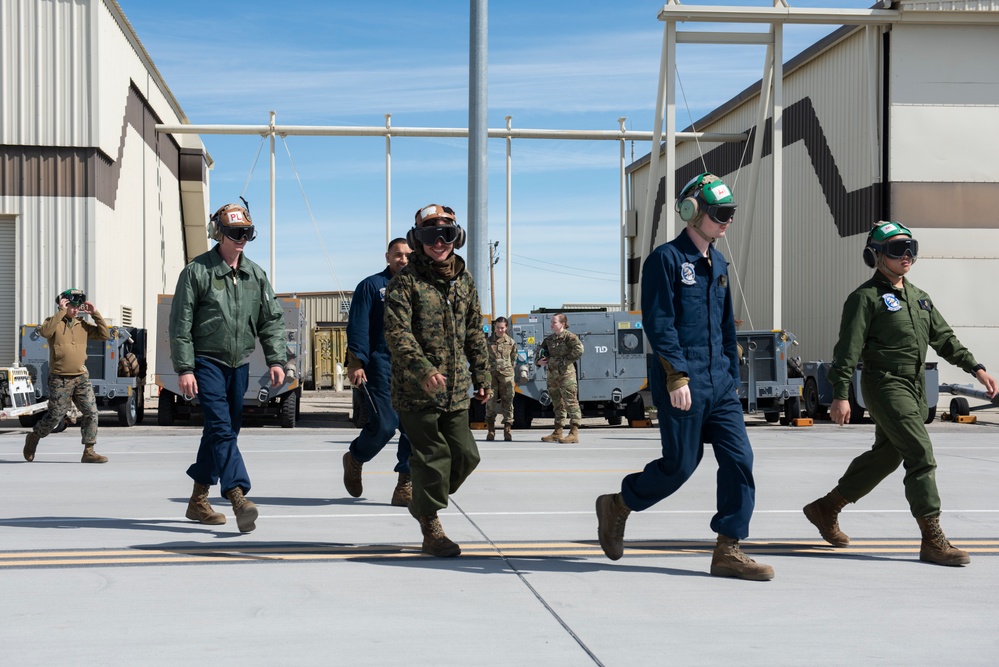 Marine Fighter Attack Training Squadron 501 trains at Mountain Home Air Force Base