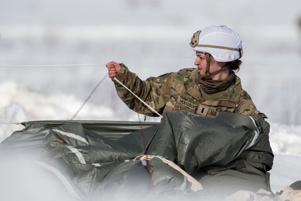 Air Force and Army conduct airborne operations at JBER