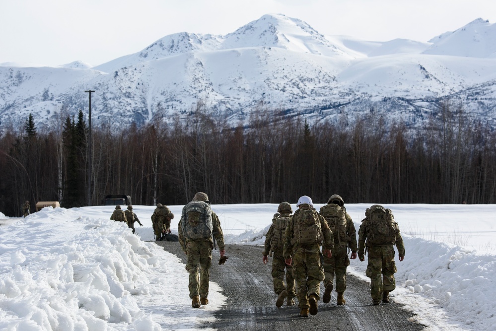 Air Force and Army conduct airborne operations at JBER