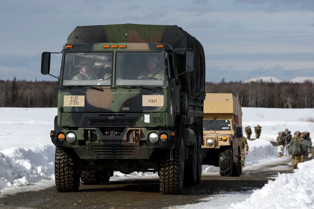 Air Force and Army conduct airborne operations at JBER