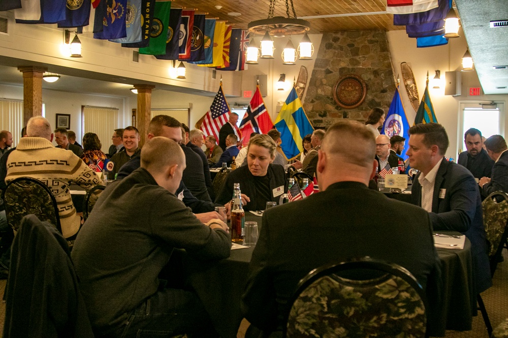 Minnesotan, Norwegian leaders attend social at Camp Ripley