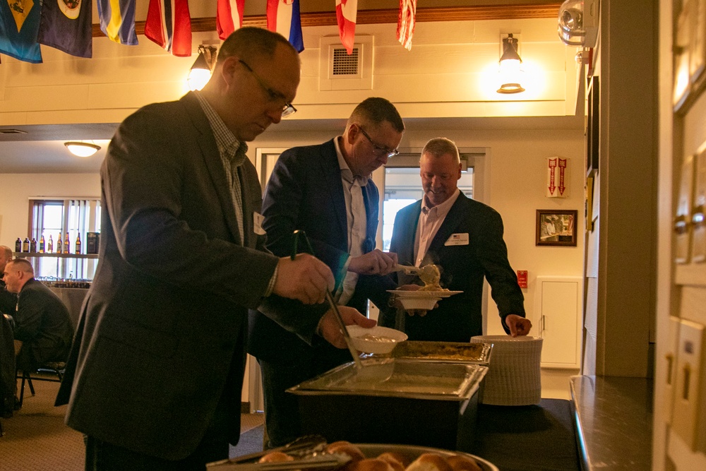 Minnesotan, Norwegian leaders attend social at Camp Ripley