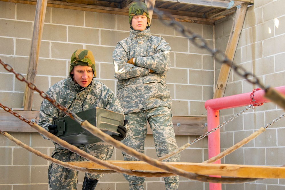 Norwegian Youth Soldiers complete Field Leadership Reaction Course