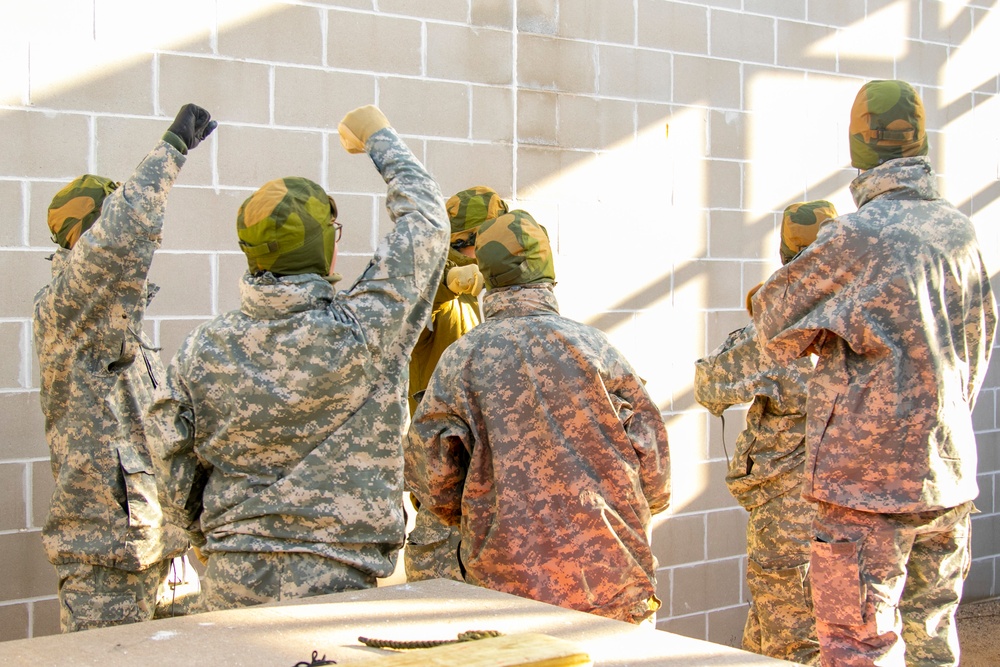 Norwegian Youth Soldiers complete Field Leadership Reaction Course