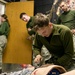 Norwegian Youth Soldiers train at the Medical Simulation Training Center