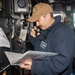 Sailors Aboard USS Ralph Johnson (DDG 114) Conduct Man Overboard Drill