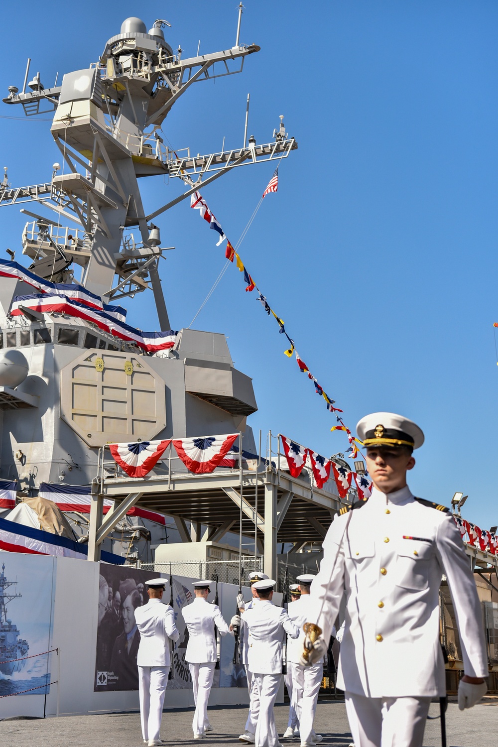 Christening Ceremony for the Future Jack H. Lucas (DDG 125)