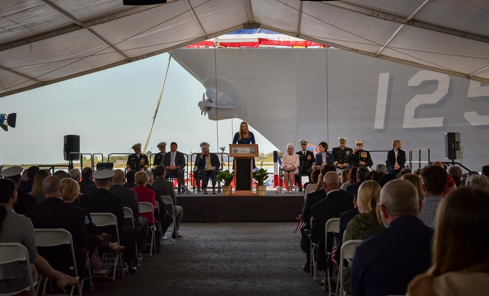 Christening Ceremony for the Future Jack H. Lucas (DDG 125)
