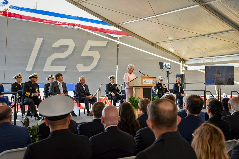 Christening Ceremony for the Future Jack H. Lucas (DDG 125)