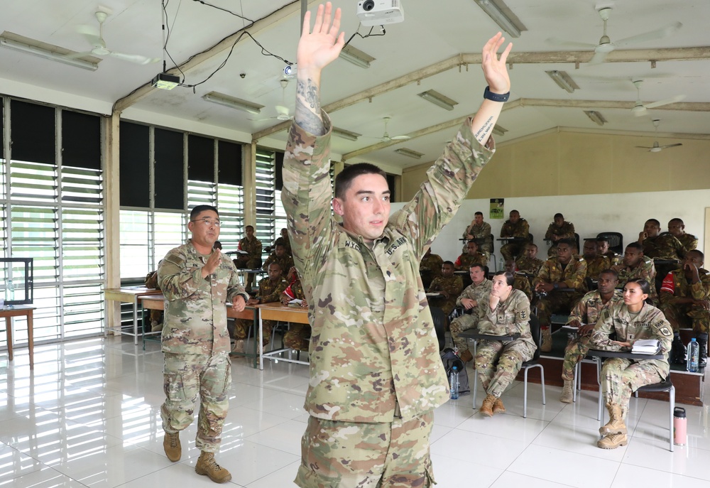 Training day 2 -Leader meeting Lae