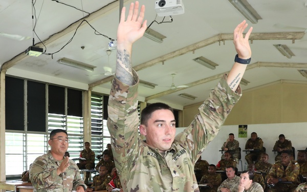 Training day 2 -Leader meeting Lae