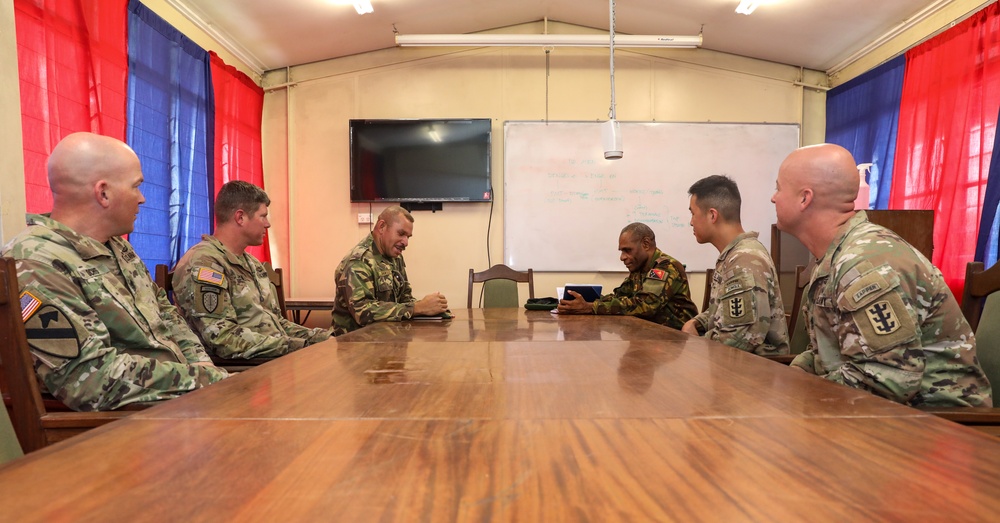 Training day 2 -Leader meeting Lae