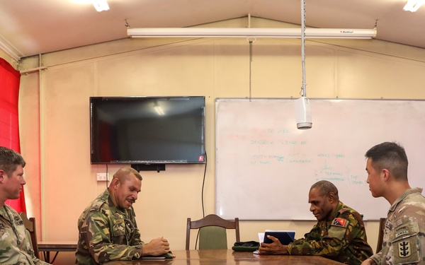 Training day 2 -Leader meeting Lae