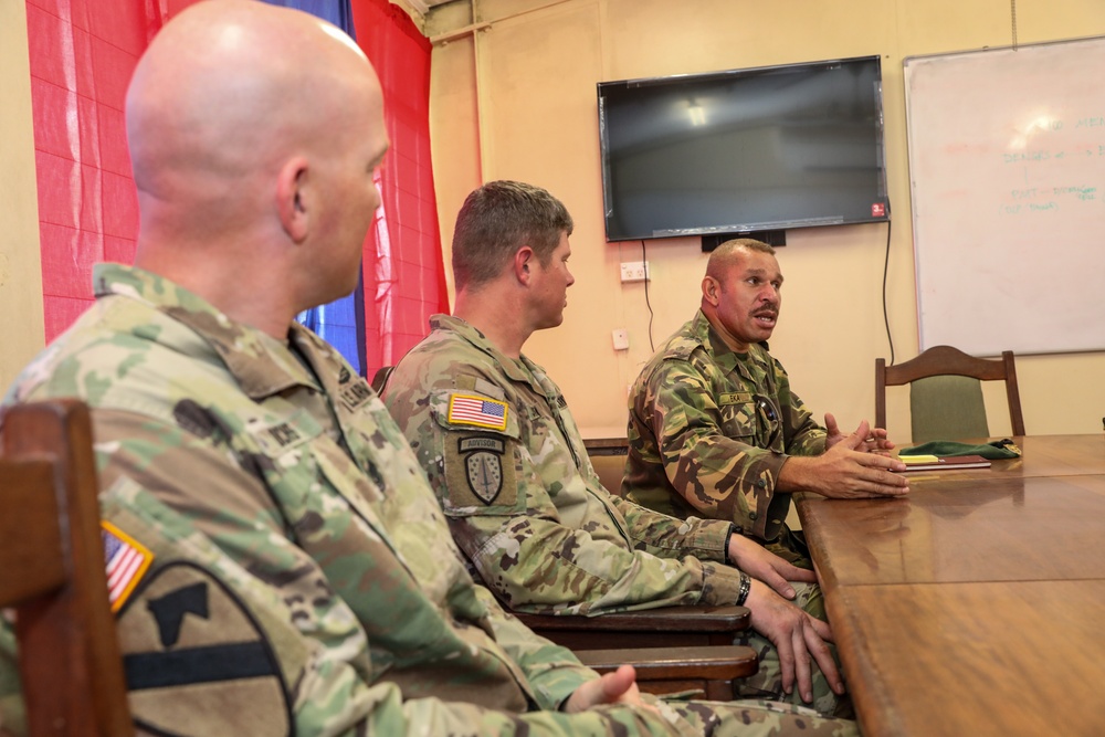 Training day 2 -Leader meeting Lae