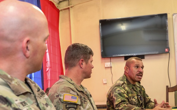 Training day 2 -Leader meeting Lae