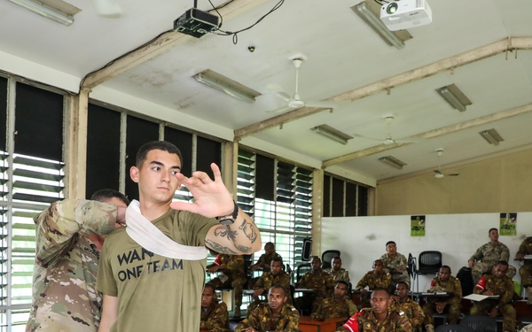 Training day 2 -Leader meeting Lae