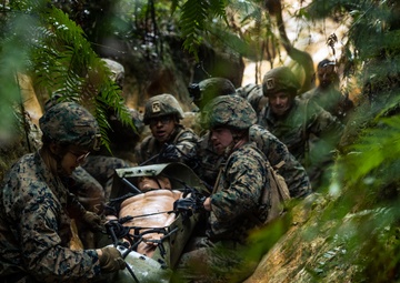 III MIG at Jungle Warfare Training Center: Casualty Evacuation