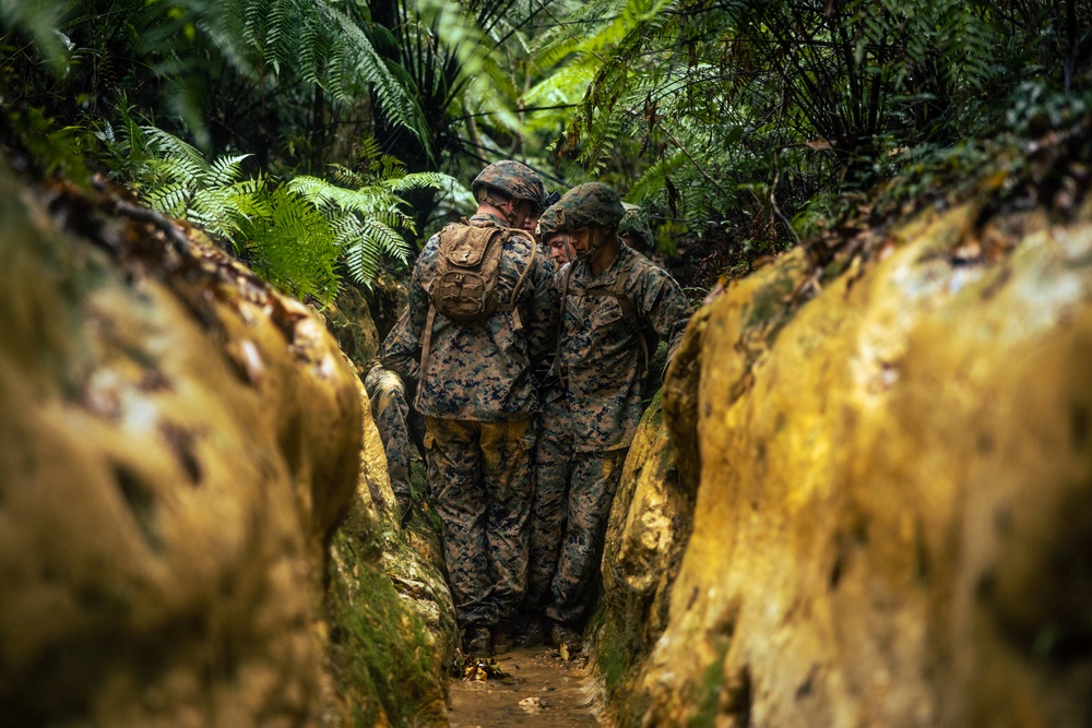 III MIG at Jungle Warfare Training Center: Casualty Evacuation
