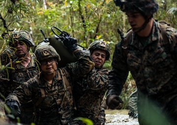 III MIG at Jungle Warfare Training Center: Casualty Evacuation