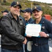 USS Ross Sailors receive awards