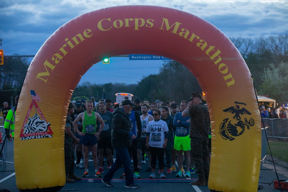 Marine Corps Marathon 17.75k