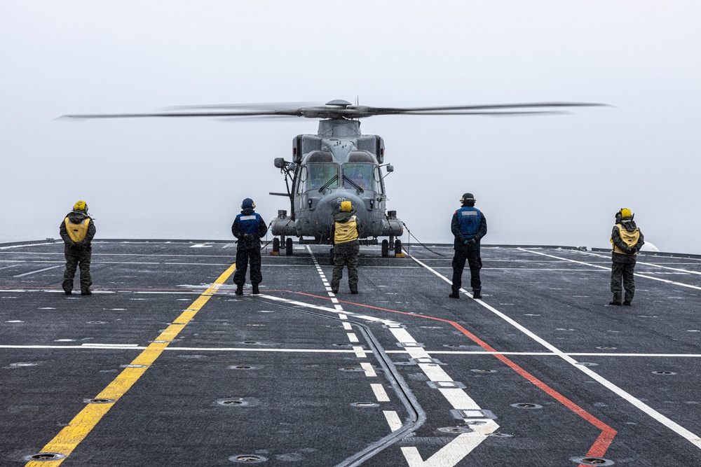 Media Day Aboard the ITS Garibaldi