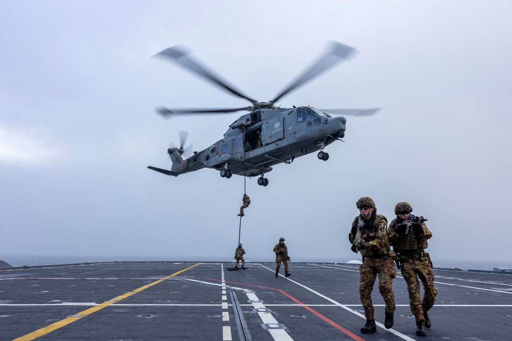 Media Day Aboard the ITS Garibaldi