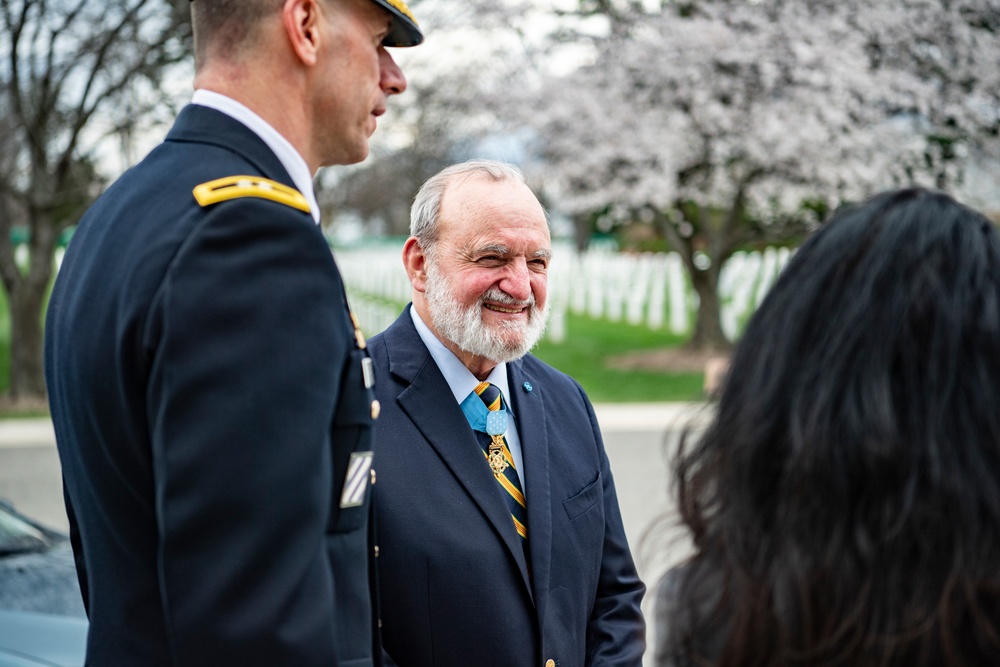 Medal of Honor Day Army Wreath-Laying Ceremony at the Tomb of the Unknown Soldier